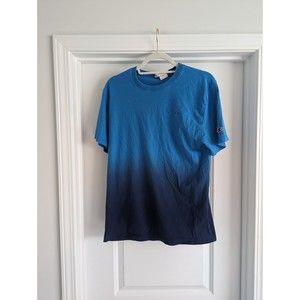 CHAMPION MENS M BLUE SS T-SHIRT
